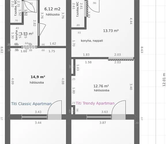 Appartement Titi Classic & Trendy